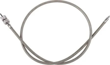 Drag Specialties Speedo Cable 43 Inch in Stainless Steel Finish For 1973 XL, 1987-1992 Softail, 1983-1985 FXE Models (5391500B)