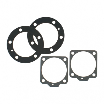 Genuine James Head & Base Gasket Set 3-5/8 Inch .032 Inch & .016 Inch Thick For 1966-1984 B.T. With Big Bore Models (16770-66-S)