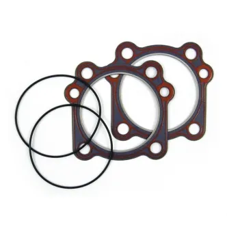 Genuine James Cylinder Head & Base Gasket Kit For 1999-2017 88 Inch/96 Inch TCA/B (Excluding Twin Cooled) Models (17047-98)