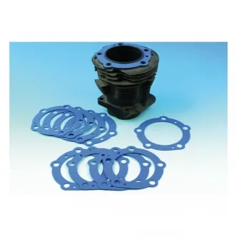 Genuine James Cylinder Head Gaskets Coated Paper, .032 Inch For 1948-1965 FL Panhead Models (Packs of 5) (16770-48)
