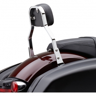 Cobra Detachable Square 11 Inch Backrest Kit in Chrome Finish For 2018-2021 FLSB Models (602-2031)