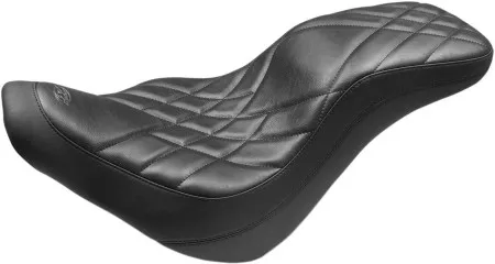 Mustang 2-Up Daytripper Seat For Harley Davidson 2018-2025 Softail Low Rider S/ST & Sport Glide Models (75726)