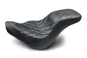 Mustang 2-Up Daytripper Seat For Harley Davidson 2018-2023 Softail Models (75726)
