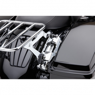 Cobra Detachable Mounting Kit in Chrome Finish For 2014-2021 FLHR/FLT/FLHT/FLTR/FLHX Models (602-2101)