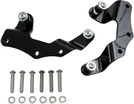 Cobra Docking Kit in Black Finish For 2009-2013 FLHR/FLT/FLHT/FLTR/FLHX Models (602-2100B)