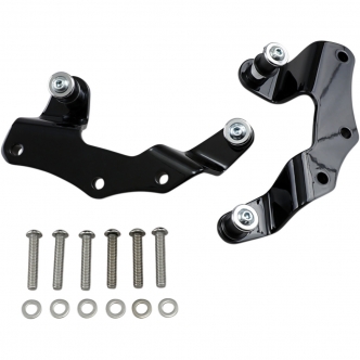 Cobra Docking Kit in Black Finish For 2009-2013 FLHR/FLT/FLHT/FLTR/FLHX Models (602-2100B)