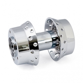 DOSS Front Wheel Hub Standard Style in Polished Finish For 2000-2007 FXST Models (ARM042199)