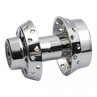 DOSS Front Wheel Hub Standard Style in Chrome Finish For 2008-2011 FXST/FLST/F/FXDWG Models (ARM942199)