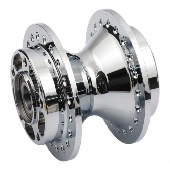 DOSS Front Wheel Hub Diabolo Style in Chrome Finish For 2008-2013 FXD, XL Models (ARM842199)