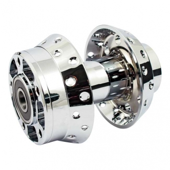 DOSS Front Wheel Hub Standard Style in Chrome Finish For 2000-2007 FXST/S/B/D, FLSTC/S, FXDWG Models (ARM352199)