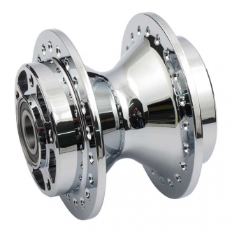 DOSS Front Wheel Hub Diabolo Style in Chrome Finish For 2006-2007 FXD Models (ARM452199)