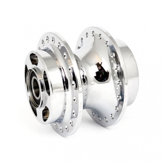 DOSS Front Wheel Hub Diabolo Style With ABS in Chrome Finish For 2015-2020 XL (ABS) Models (ARM365509)