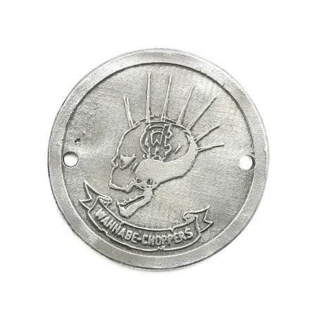 Wannabe Choppers Wannabe-Punk 2-Hole Point Cover In Aluminium Finish For 1970-1999 Big Twins (Excl. TC) & 2004-2020 XL (Excl. 2008-2012 XR1200) Models (PTC SDG 112)