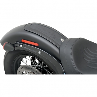 Drag Specialties Flame Fender Bib in Black Finish For 2018-2023 Softail Models (1405-0281)