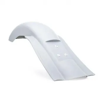 Killer Custom Magnum Style 7 Inch Extended Rear Fender In Grey Gelcoat Finish For 2009-2013 Touring Models (GRF7-09-13)