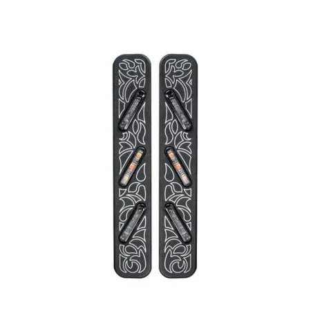 Killer Custom 3-in-1 Tribal Rear LED Tail Lights & Turn Signals Set (ZZ3-TRIBAL)