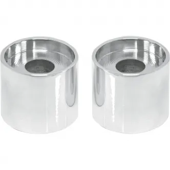 LA Choppers 1 Inch Tall Riser Extension For 1.25 Inch Bars in Chrome Finish (LA-7414-01)