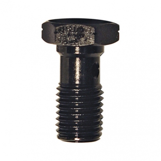 Goodridge 3/8-24 Banjo Bolt in Black Finish For Sniper 2 Cable Brakes (ARM447029)