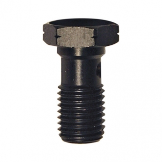Goodridge M10 x 1.25 Banjo Bolt in Black Finish For Sniper 2 Brake Lines (ARM747029)