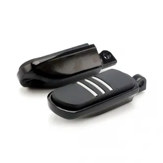 DOSS Galaxy Footpeg Set Male Mount in Black Finish For Universal Use (ARM421475)