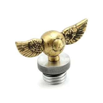 Wannabe Choppers Flying Eyeball Gas Cap Vented Brass For 1983-1995 Harley Davidson Models (ARM565475)