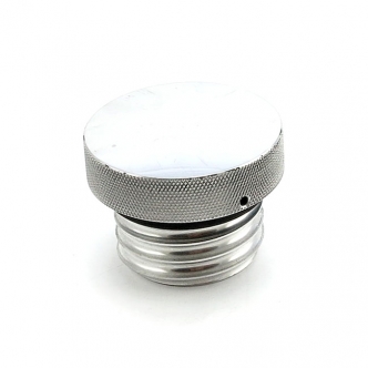 Wannabe Choppers Smooth Gas Cap Vented Aluminium For 1983-1995 Harley Davidson Models (ARM965475)