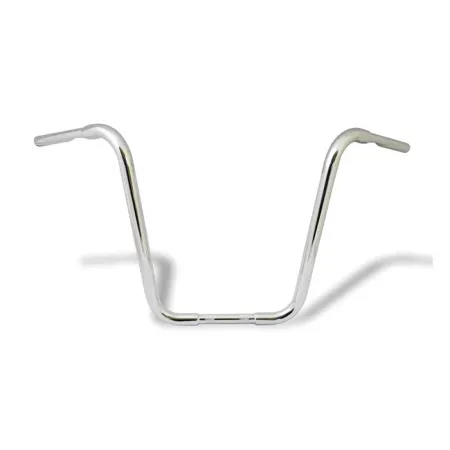 DOSS 1-1/4 Inch Buffalo Apehangers 18 Inch High in Chrome Finish For 1982-2022 Harley Davidson Models (Excl. All E-Throttle) (7057)