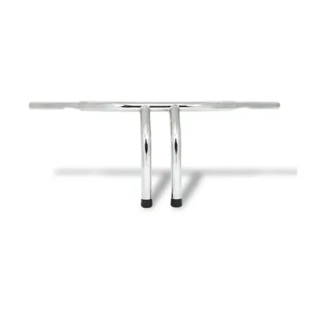 DOSS Fat 1-1/4 Inch Tiller Bar, 12 Inch Rise in Chrome Finish For 1982-2020 Harley Davidson (Excluding 2008-2020 E-Throttle, 1988-2011 Springer) Models (7073)