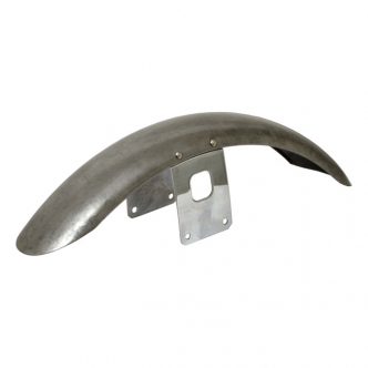DOSS Front Fender in Raw Steel For 19 & 21 Inch Wheels For 1973-2007 XL, 1973-1999 FX, FXST, 1986-1994 FXR, 1991-2005 Dyna (Excluding FXDWG) Models (ARM514505)