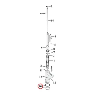 Cometic O-Ring, Tappet Guide Lower For 1986-1990 XL Models (10 Pack) (ARM324165)
