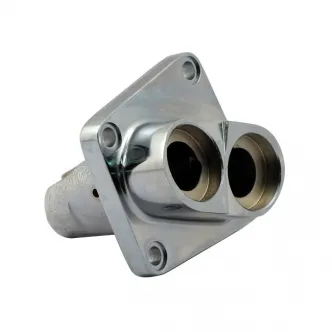 DOSS Rear Tappet Block in Chrome Finish For 1966-1984 B.T. Shovel Models (ARM524205)