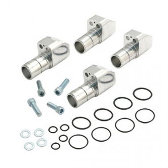 S&S Billet Tappet Block Set in Polished Finish For 1991-1999 XL With S&S Sportster Engine Only (Sold as a Set) (33-5389)