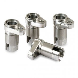 DOSS Billet Tappet Block Set in Polished Finish For 1957-1985 XL Models (4 Pack) (ARM355515)