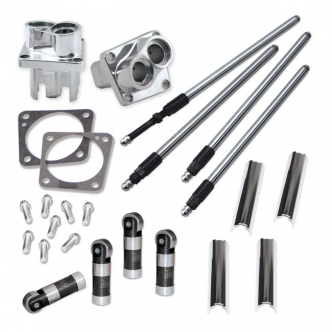 S&S Hydraulic Lifter Update Kit For Shovel Use With Evo B.T. Style Camshaft For 1966-1984 B.T. Used With Through Pushrod Oiling Used With 900-4320A S&S Roller Rocker Arms (Sold as a Kit) (33-5451)