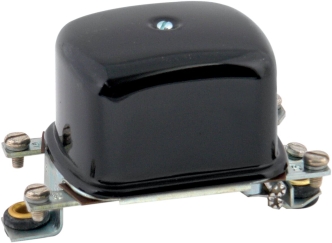 Accel Mechanical Regulator 12V Bosch Type in Black Finish For 1965-1966 XLH, 1965-1977 XLCH Models (201107)