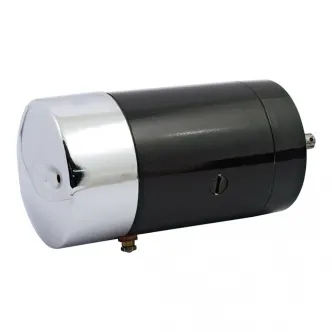 Samwel Supplies 12-Volt Generator in Black Finish 6V To 12V Conversion Generator For 6V Models For 1932-1957 OHV & SV B.T, 45 Inch SV, 1954-1957 KH, XL Models (0150104)
