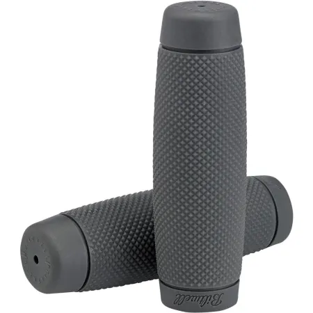 Biltwell 7/8 Inch Recoil TPV Grips in Grey Finish (6703-0578)