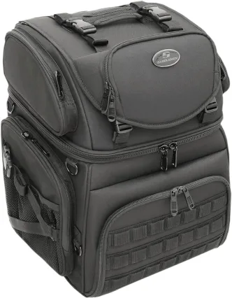 Saddlemen BR3400 Tactical Sissy Bar Bag in Black Finish (EX000298A)