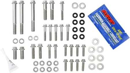 Feuling External Engine Fastener Kit in Stainless Steel For 1985-1999 Evolution Big Twin Models (3069)