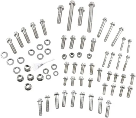 Feuling Chassis/Trim Dress-Up Kit in Stainless Steel Finish For 1985-1999 FXR Models (3068)