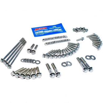 Feuling Primary/Transmission Dress-Up Kit in Stainless Steel Finish For 2007-2016 FLHT/FLHR/FLHX/FLTR Models (3057)