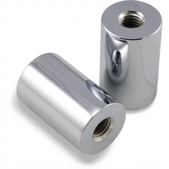 LA Choppers 2 Inch Kage Fighter Straight Riser in Chrome Finish (LA-7335-02R)