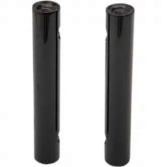 LA Choppers 8 Inch Kage Fighter Risers in Gloss Black Finish (LA-7335-08RB)