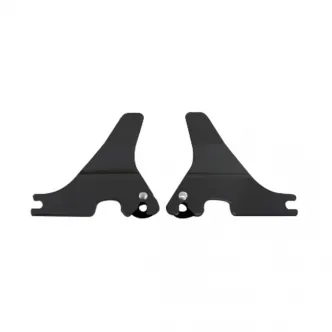 DOSS Detachable Sissy Bar Side Plate in Gloss Black Finish For 2004-2020 XL (Excluding 2016-2020 XL1200CX) Models (ARM861275)