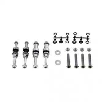 DOSS Docking Hardware Kit Compatible With ARM161275/ARM261275 Side Plates For 2000-2002 FLSTC, 2000-2002 FLSTS With OEM Style Saddlebags Models (ARM971275)