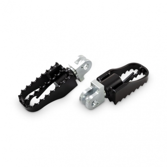 Burly Brand MX Style Passenger Footpegs For Triumph 2018-2020 Bonneville/Scrambler Motorcycles (B13-1006B)