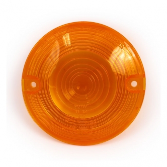 DOSS Turn Signal Lens Flatlens in Amber Colour, ECE Approved For 1986-2020 Harley Davidson (With Flatlens Turn Signals) Models (ARM451505)