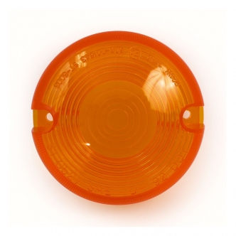 DOSS Turn Signal Domed Lens in Amber Colour, ECE Approved For Pre-2001 H-D With Domed Lens Turn Signals Models (ARM851505)