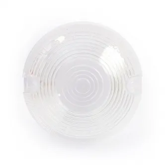 DOSS Turn Signal Domed Lens in Clear Colour, ECE Approved For Pre-2001 H-D With Domed Lens Turn Signals Models (ARM951505)