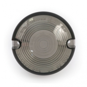 DOSS Turn Signal Domed Lens in Smoke Colour, ECE Approved For Pre-2001 H-D With Domed Lens Turn Signals Models (ARM161505)